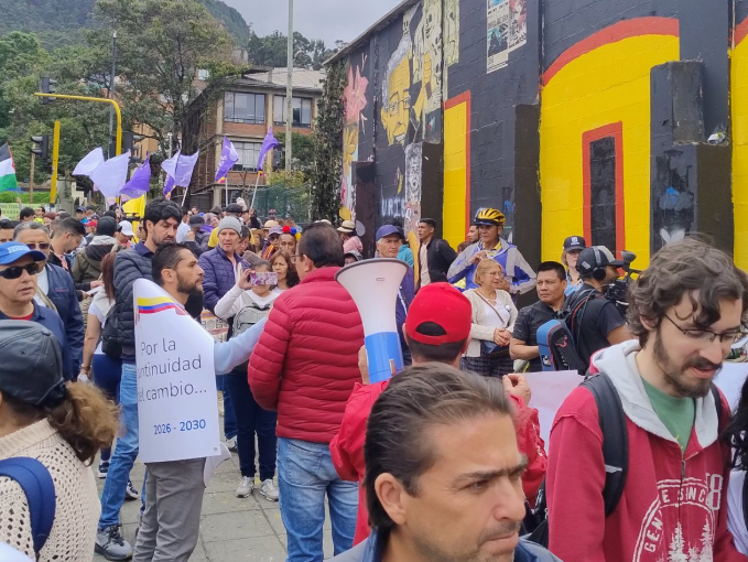 protestas bogota