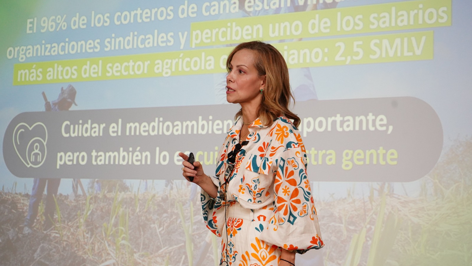 Claudia Calero, presidente de Asocaña / Cortesía Asocaña 