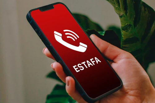 Estafa por celulares