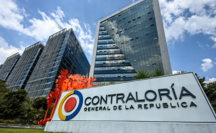 Fachada de la Contraloría 