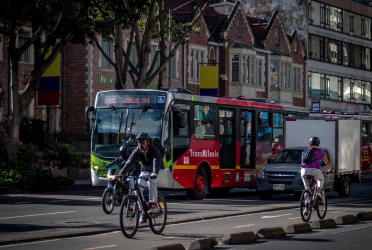 Día sin carro y sin moto en Bogotá 