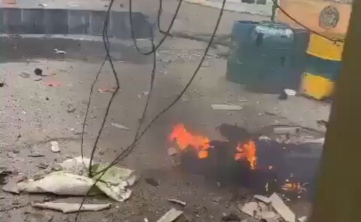 Fuerte explosión