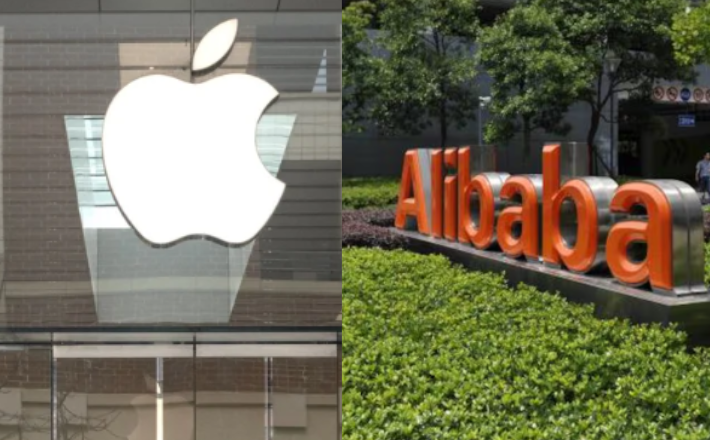 union de apple y alibaba