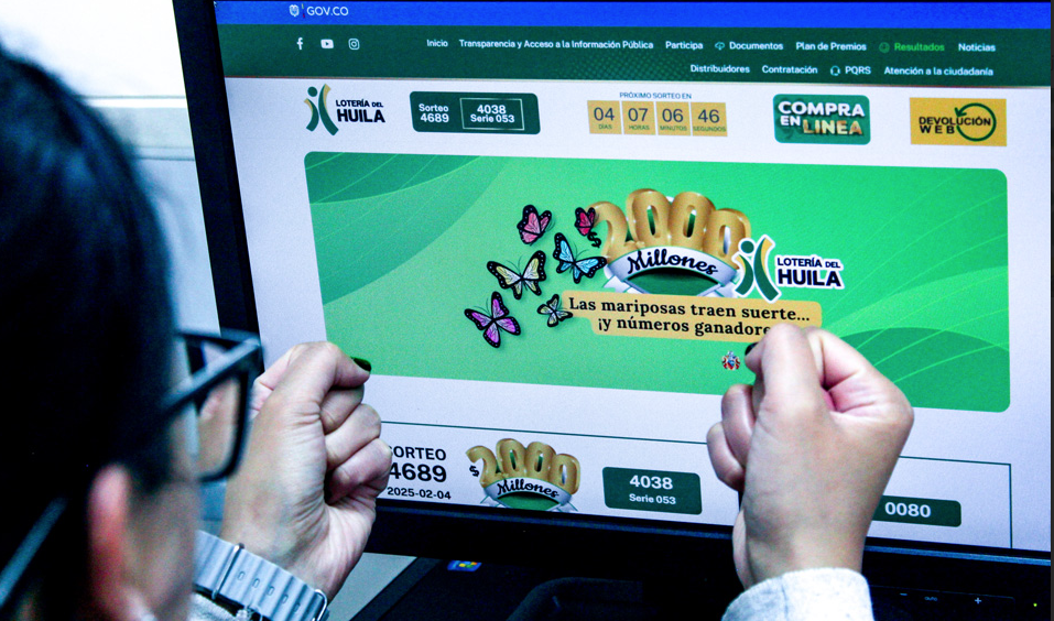 ultimo sorteo loteria del huila