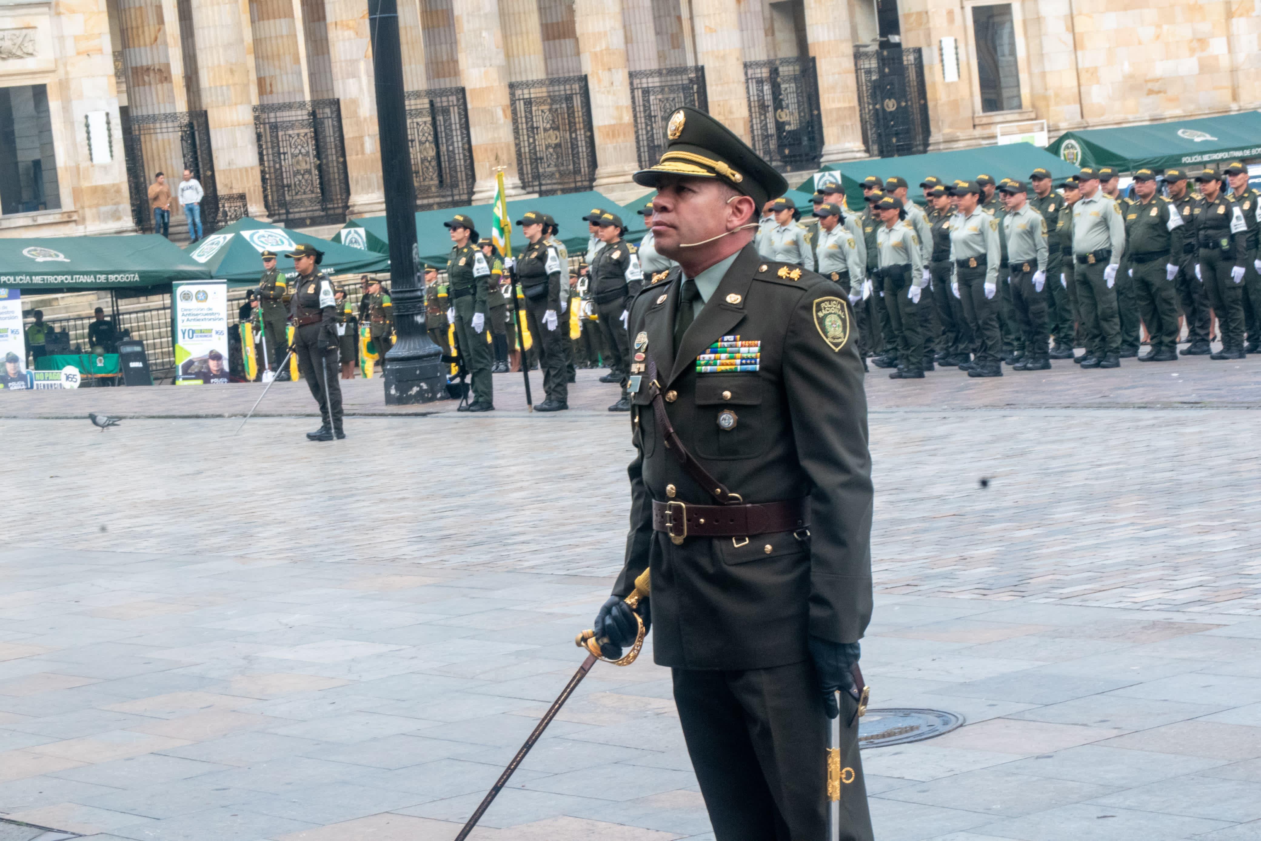 General Giovanni Cristancho Zambrano, comandante de Policía Bogotá / Policía Metropolitana de Bogotá 