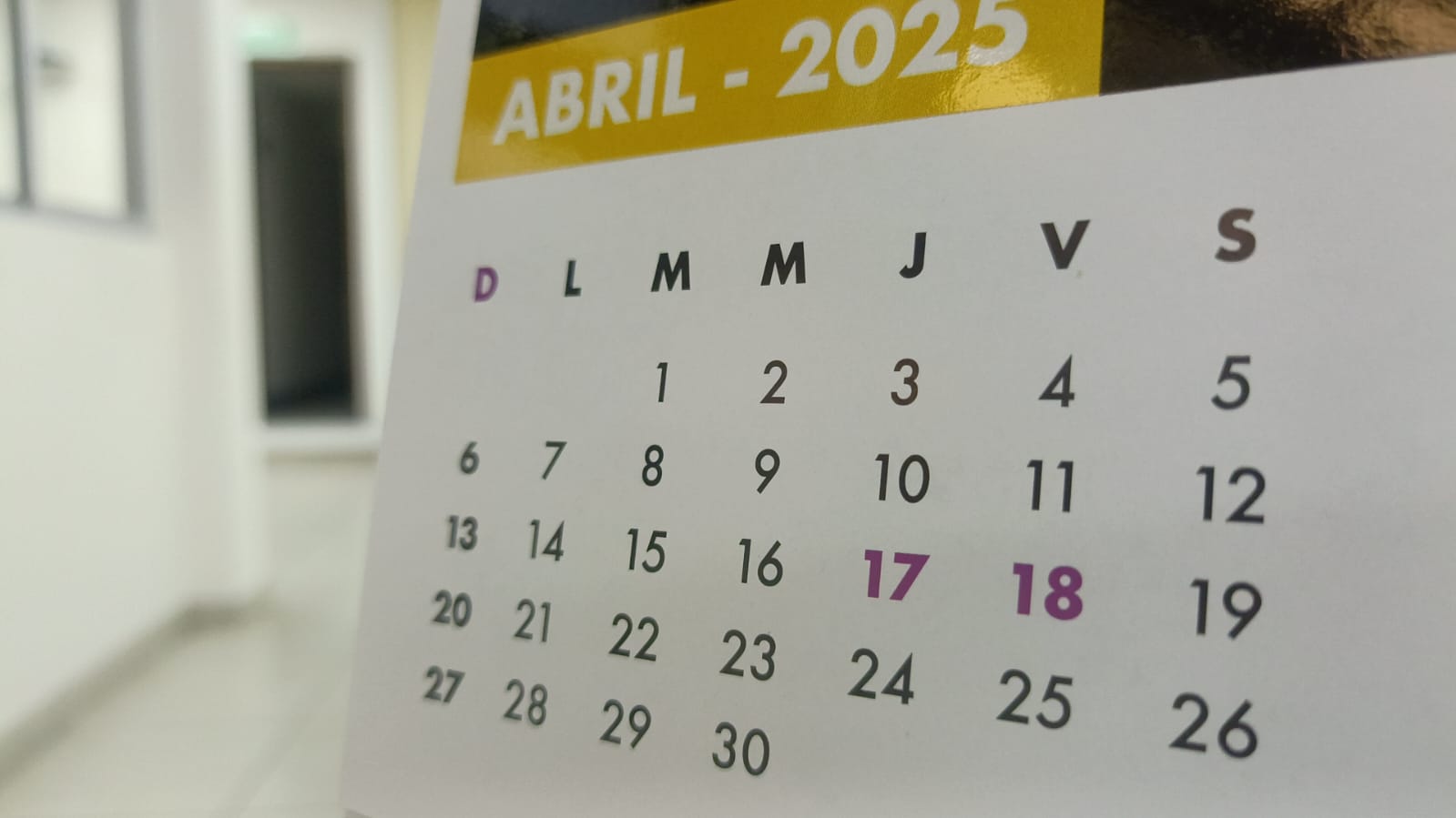 Calendario 2025