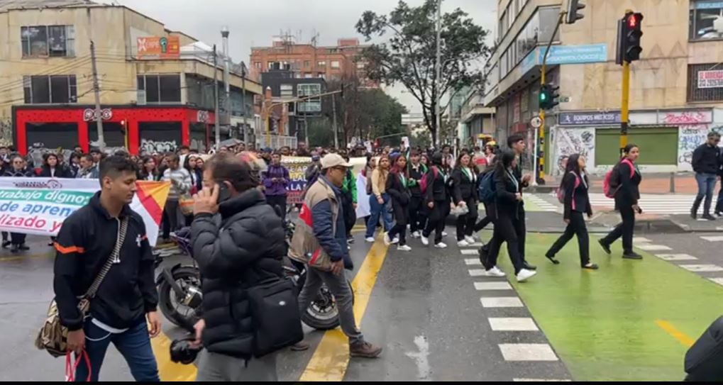 Manifestaciones en Bogotá 