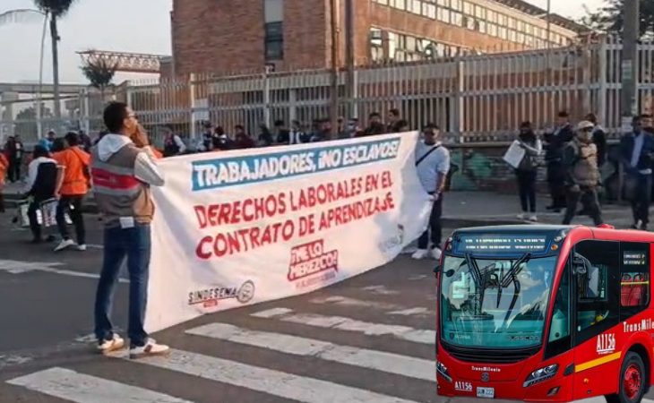 Manifestaciones en Bogotá