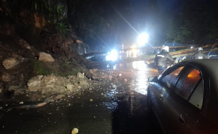 Derrumbe en Mesitas - Bogotá