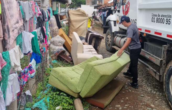 muebles en la calle