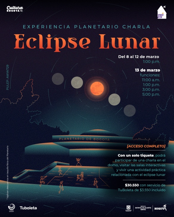 Eclipse en Bogotá