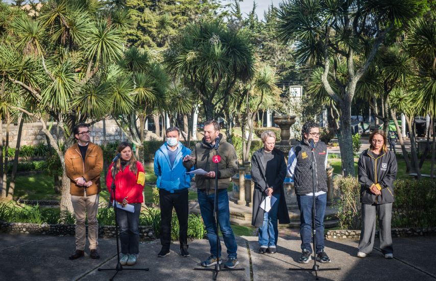 Carlos Fernando Galán en el Parque Nacional 