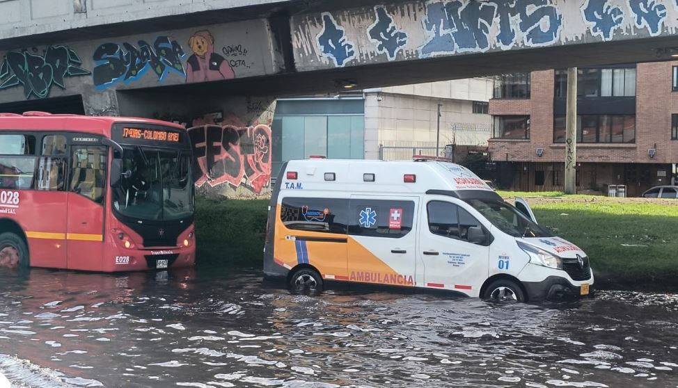 encharcamiento en Bogotá