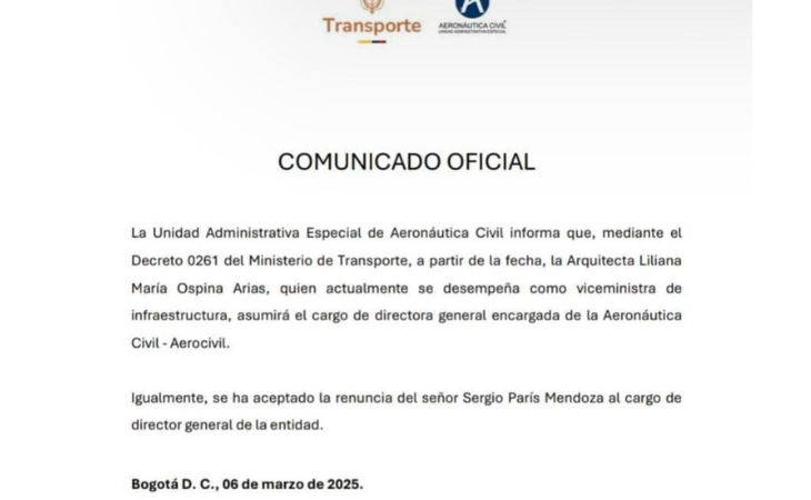 Comunicado AeroCivil 