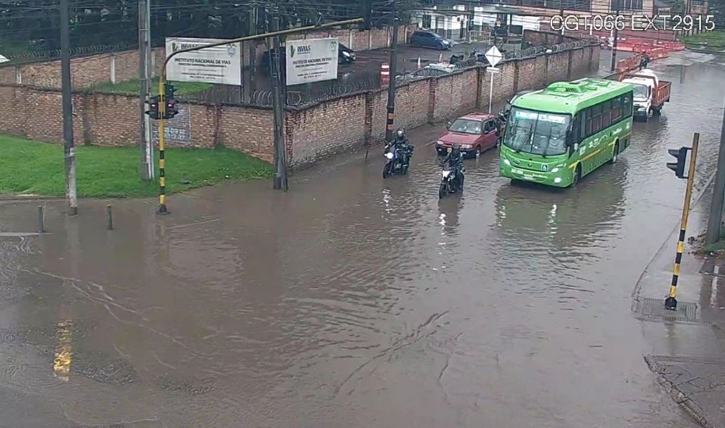 encharcamiento en Bogotá