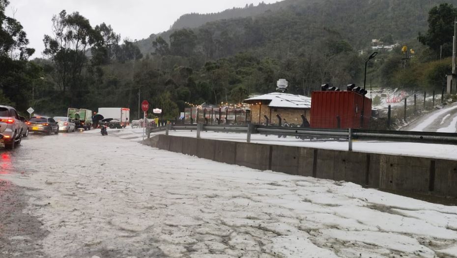 Granizada en Bogotá 