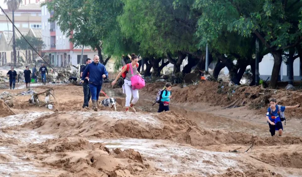 Valencia inundada 