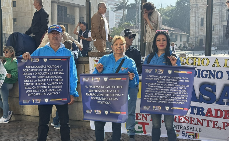 Manifestaciones en Bogotá hoy