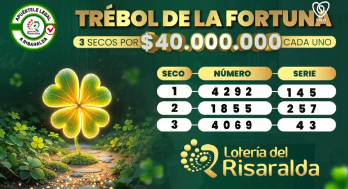 Lotería de Risaralda hoy 6 de diciembre