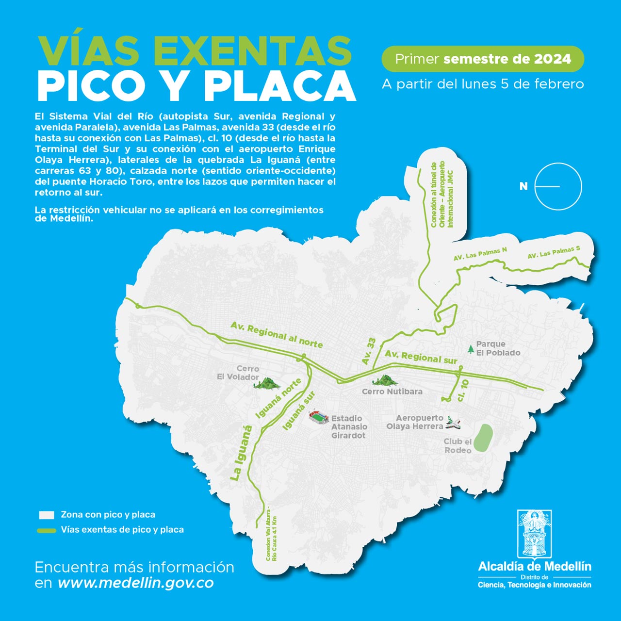 Pico y placa en Medellin