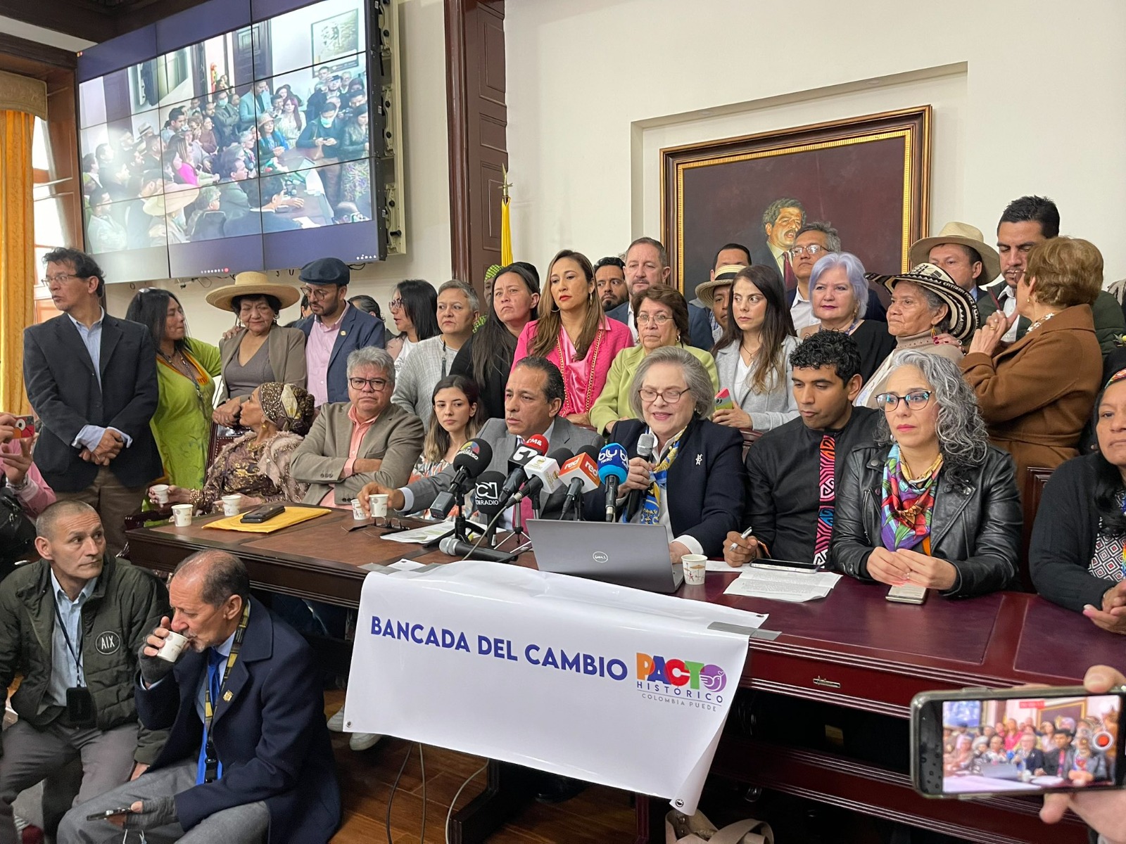 El Pacto Histórico solicitó a la mesa directiva de la Cámara de Representantes agendar el debate del Proyecto de Ley 312 de 2024, que reforma el sistema de salud. / Foto: Archivo @PactoCol