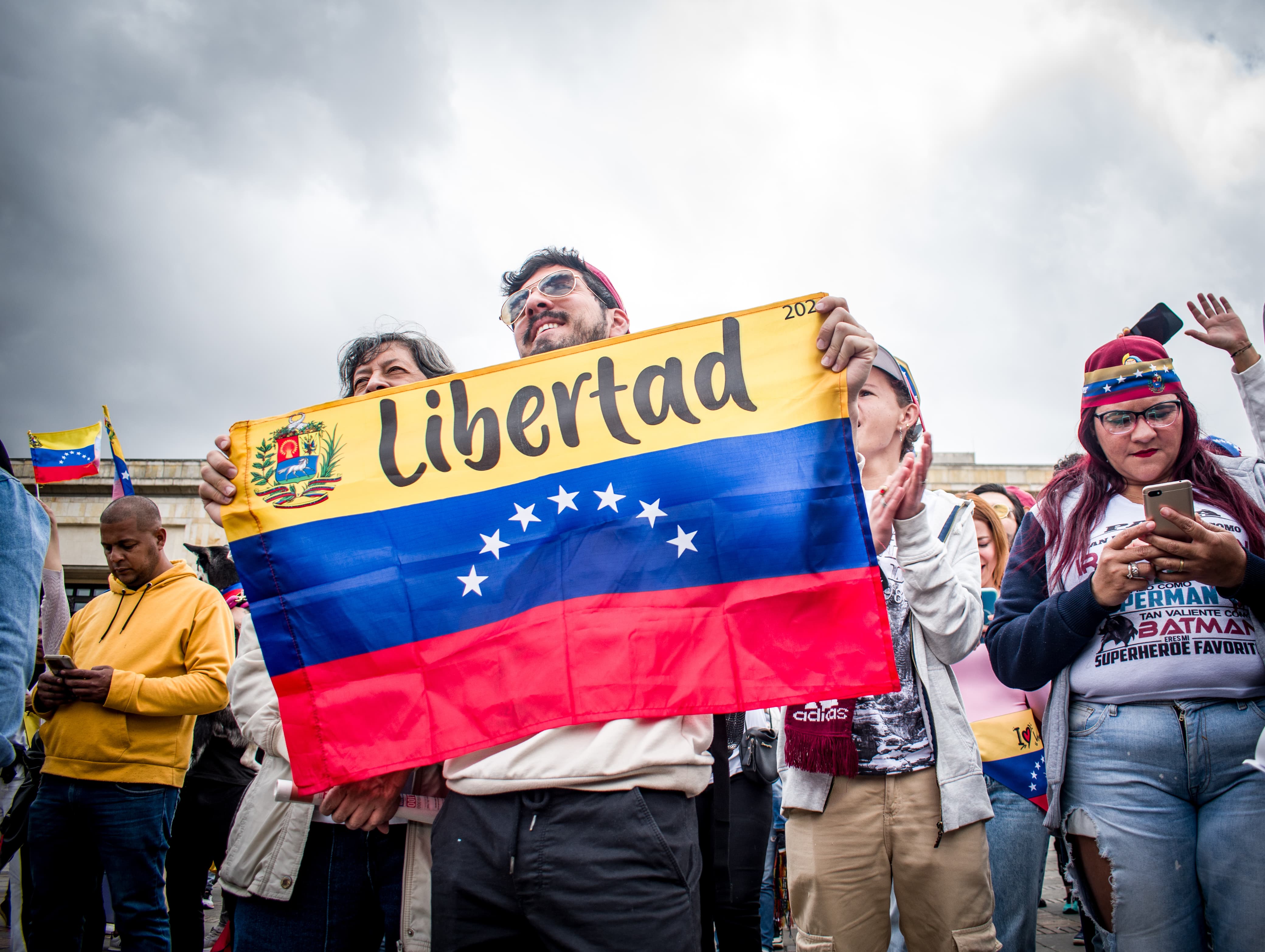 Manifestaciones venezolanas en Bogotá