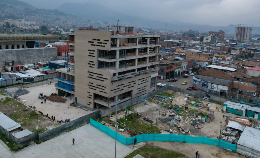 edificio en obra