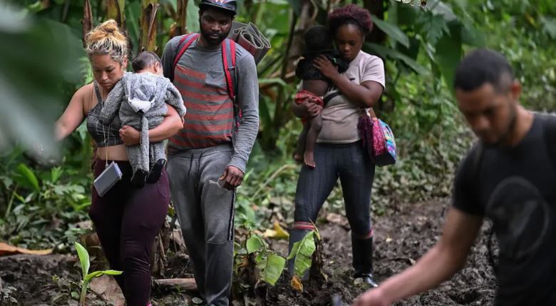 migrantes en el Darién