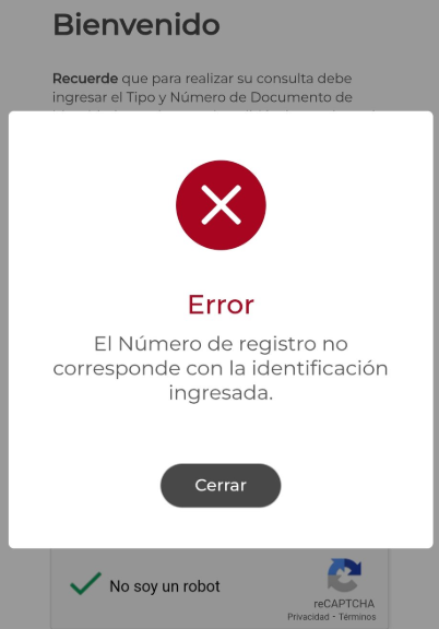 error en la página icfes