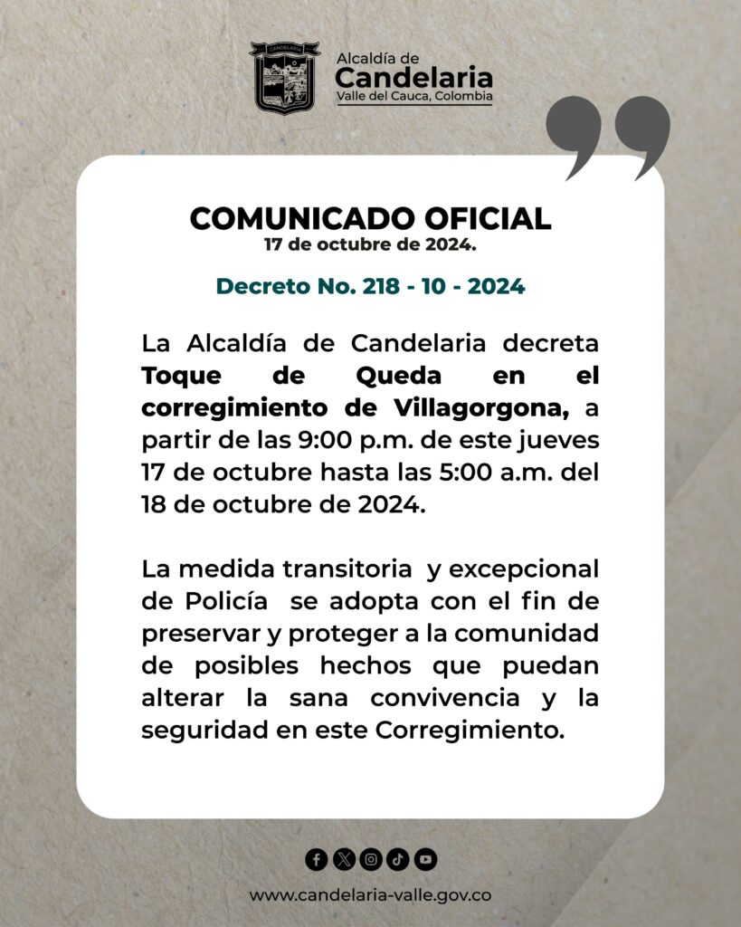 Comunicado